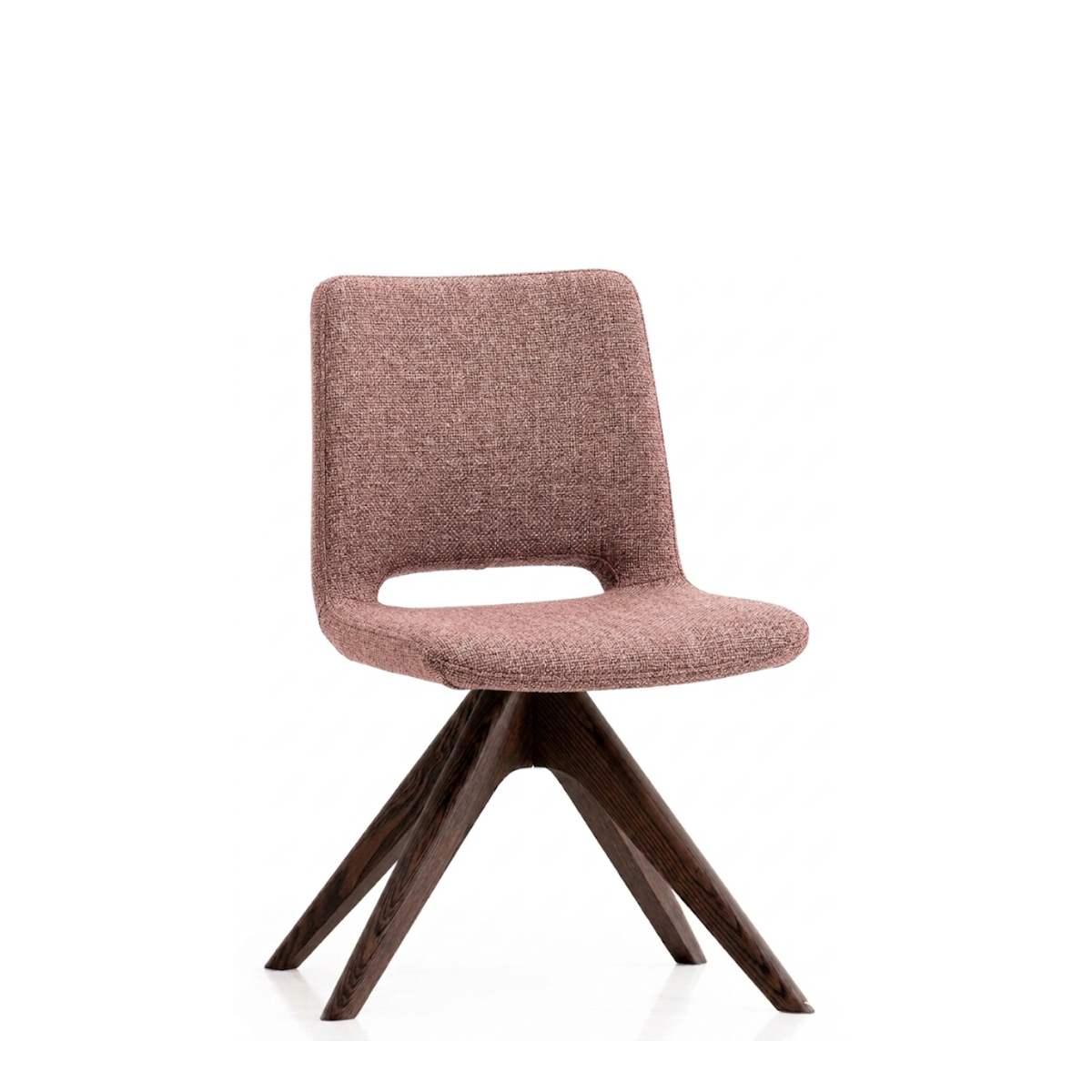 Silla Amyopen Base Madera wenge