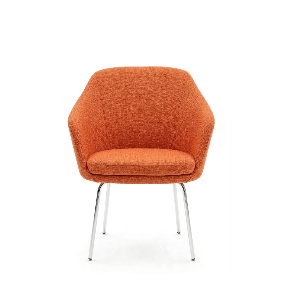 Silla Annette Base cromada Cuatro Puntas
