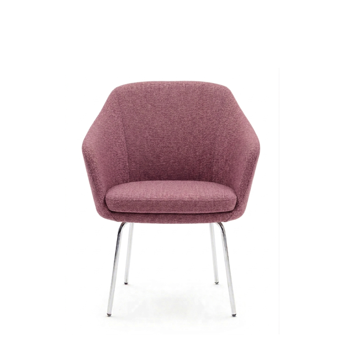 Silla Annette Base cromada Cuatro Puntas