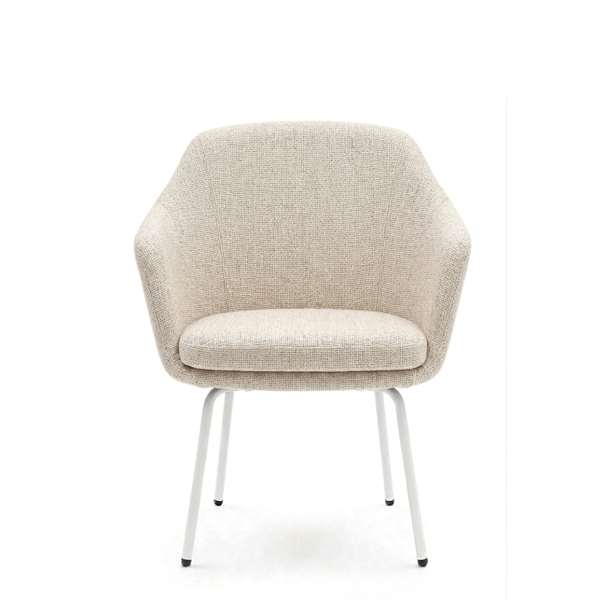 Silla Annette Base Blanca Cuatro Puntas
