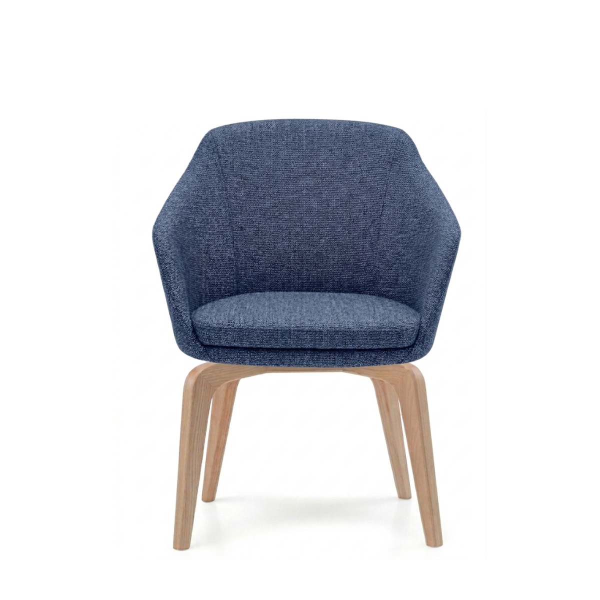 Silla Annette Base Madera Natural