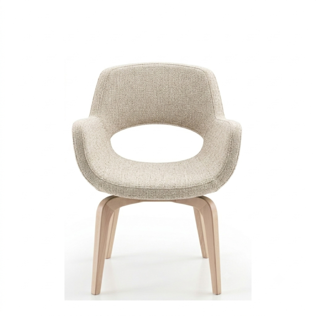 Silla Contract Kira Base Madera