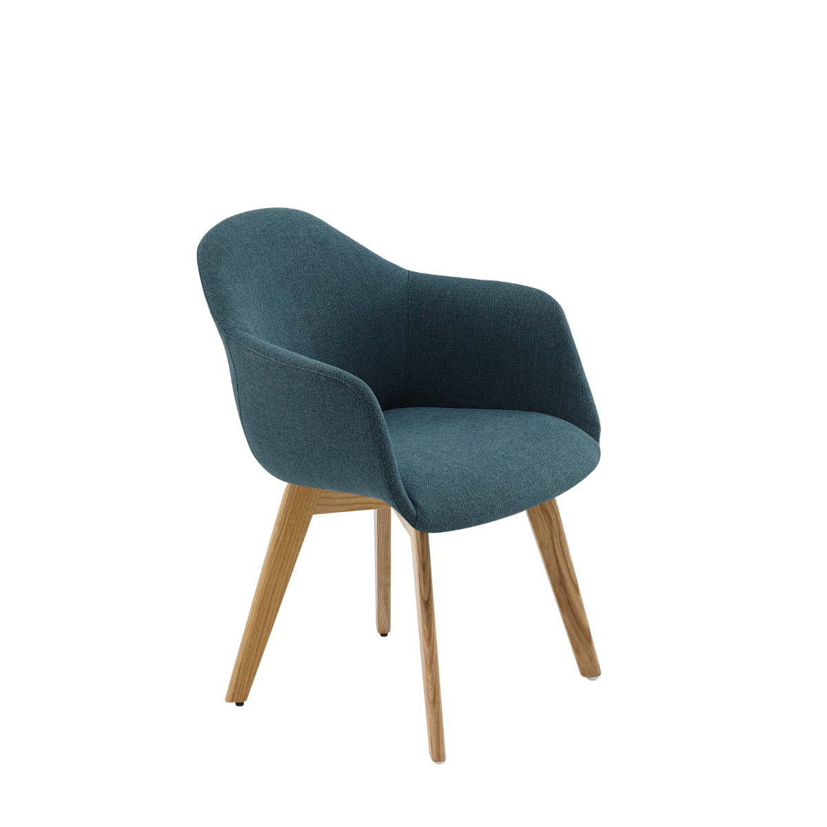 Sillon con Base de Madera Contract Alessia