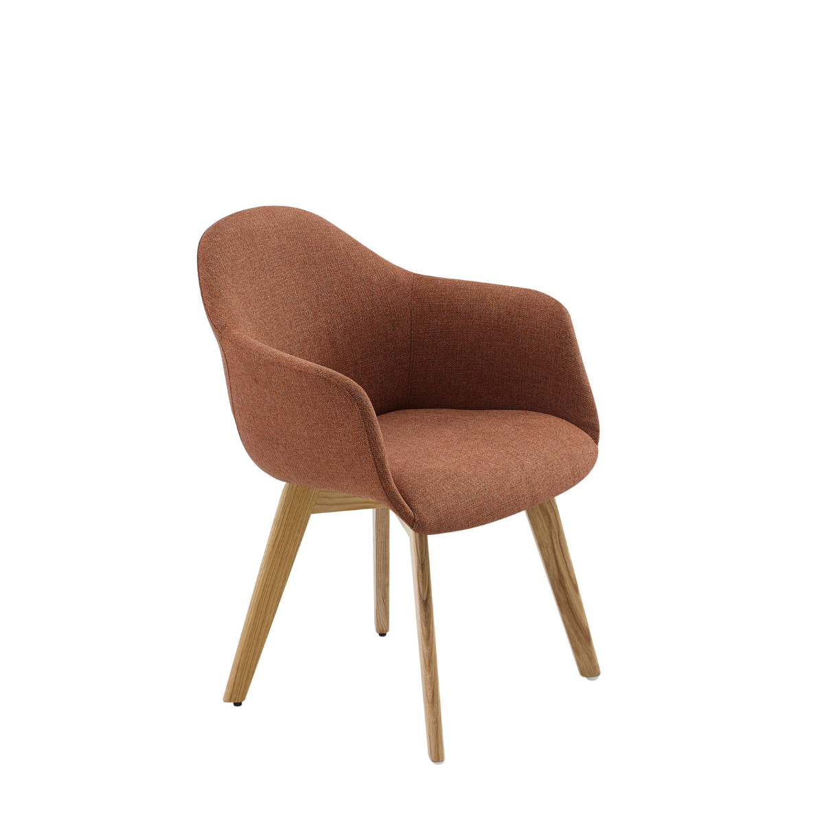 Sillon con Base de Madera Contract Alessia