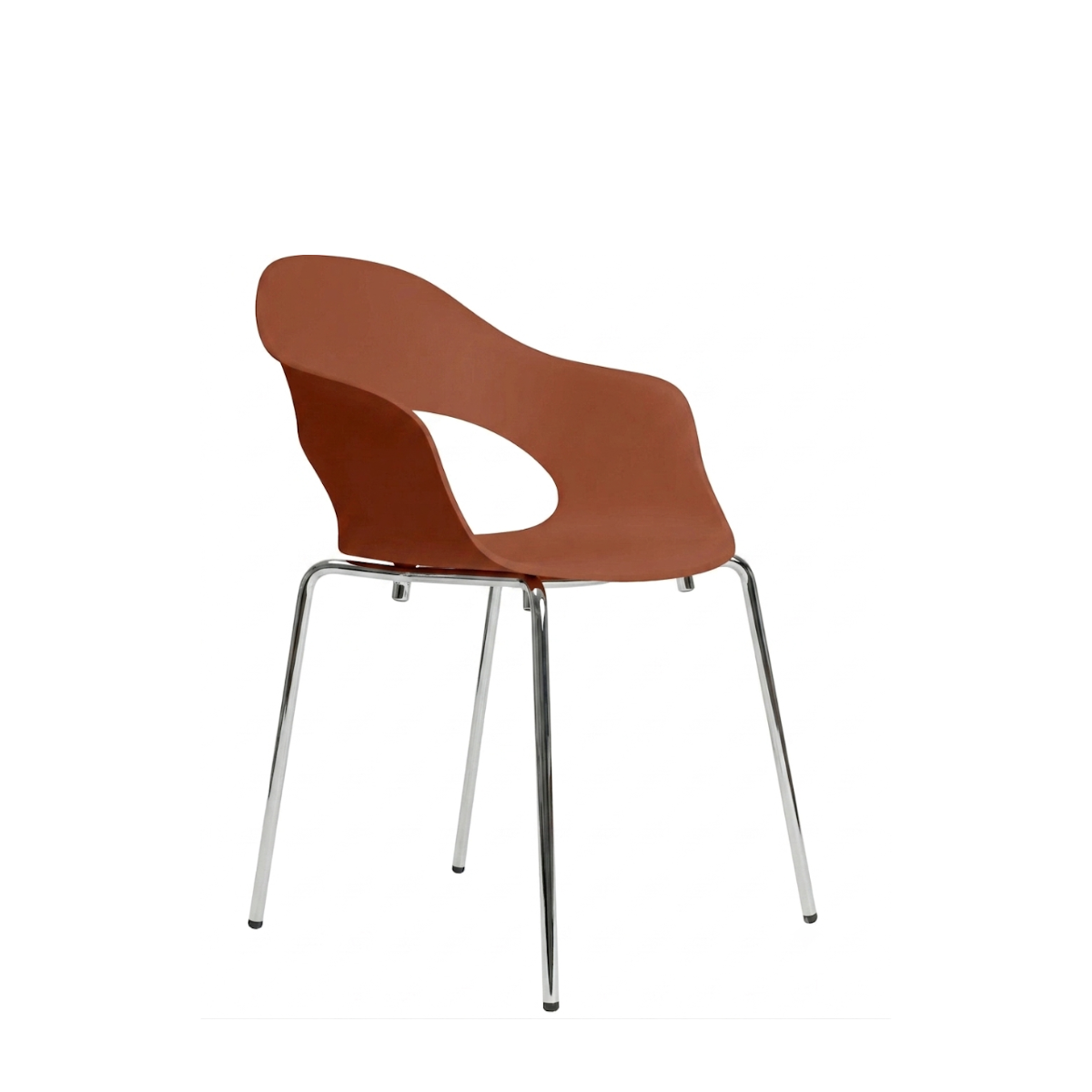 Silla para comedor Lady B Cromo