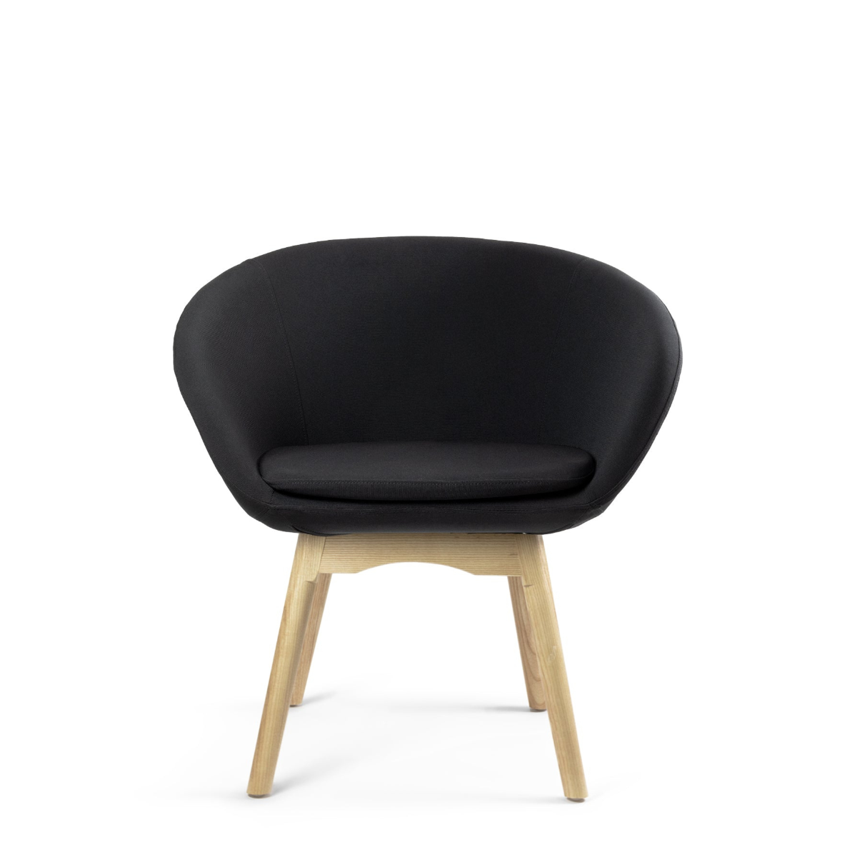 Silla Contract Asti Base Madera