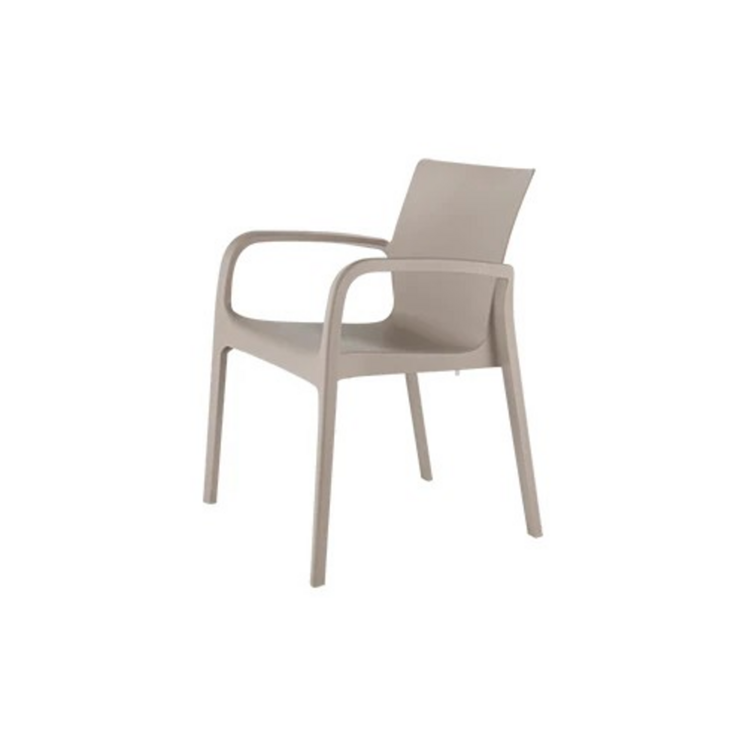 Silla de plastico con brazos ER-7050 Alissa