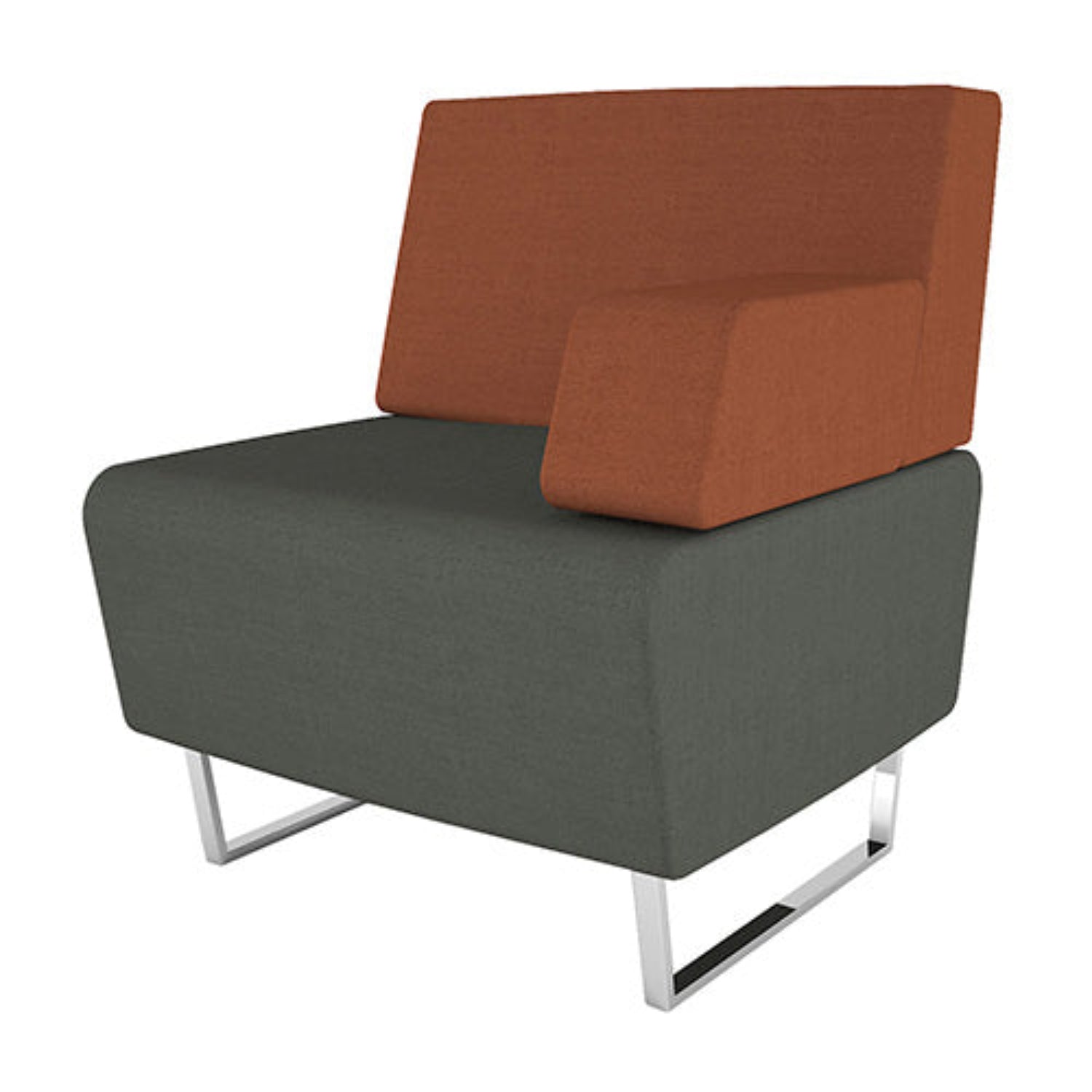 Sillón Modular 913 con Respaldo y Descansabrazos