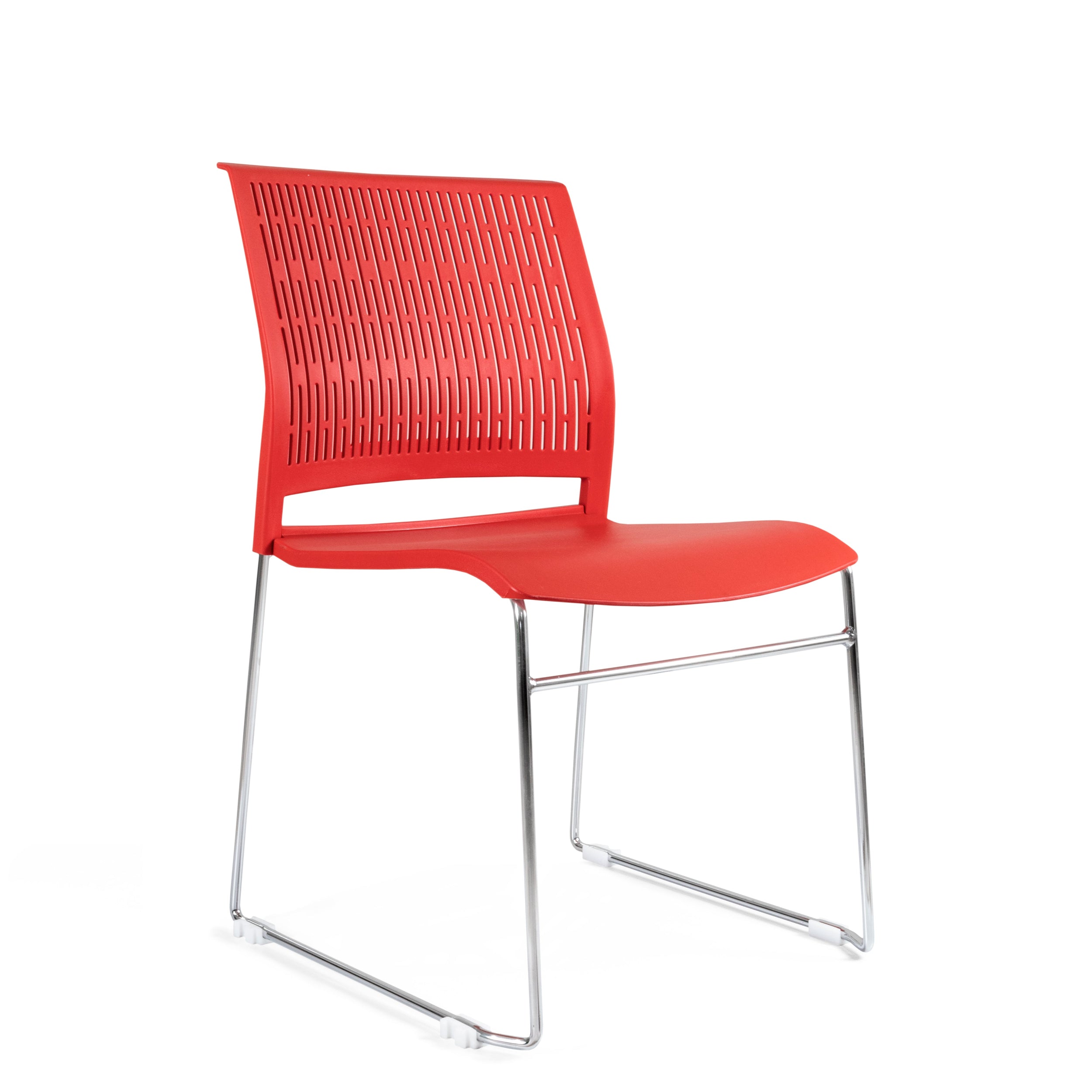 Silla de Visita Color Rojo Cerdeña