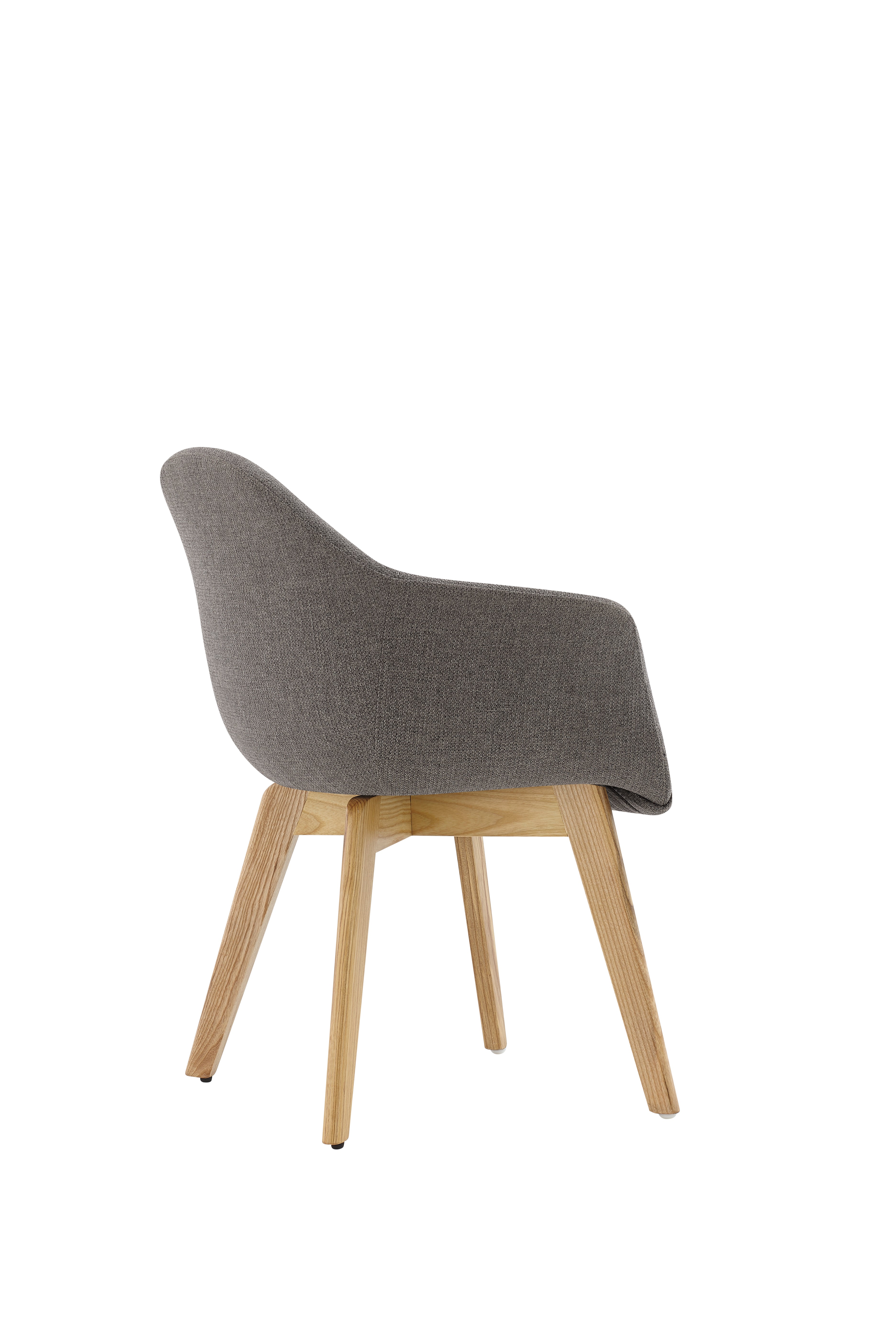 Sillon con Base de Madera Contract Alessia