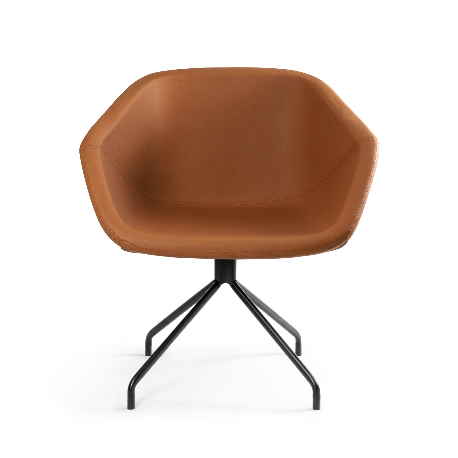 Silla Riva con base spider