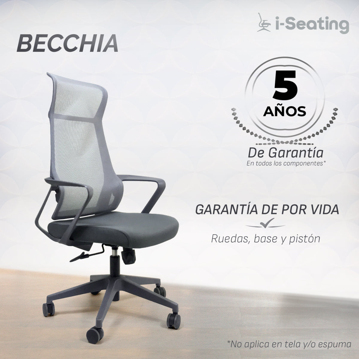 Silla Alta Ejecutiva Becchia