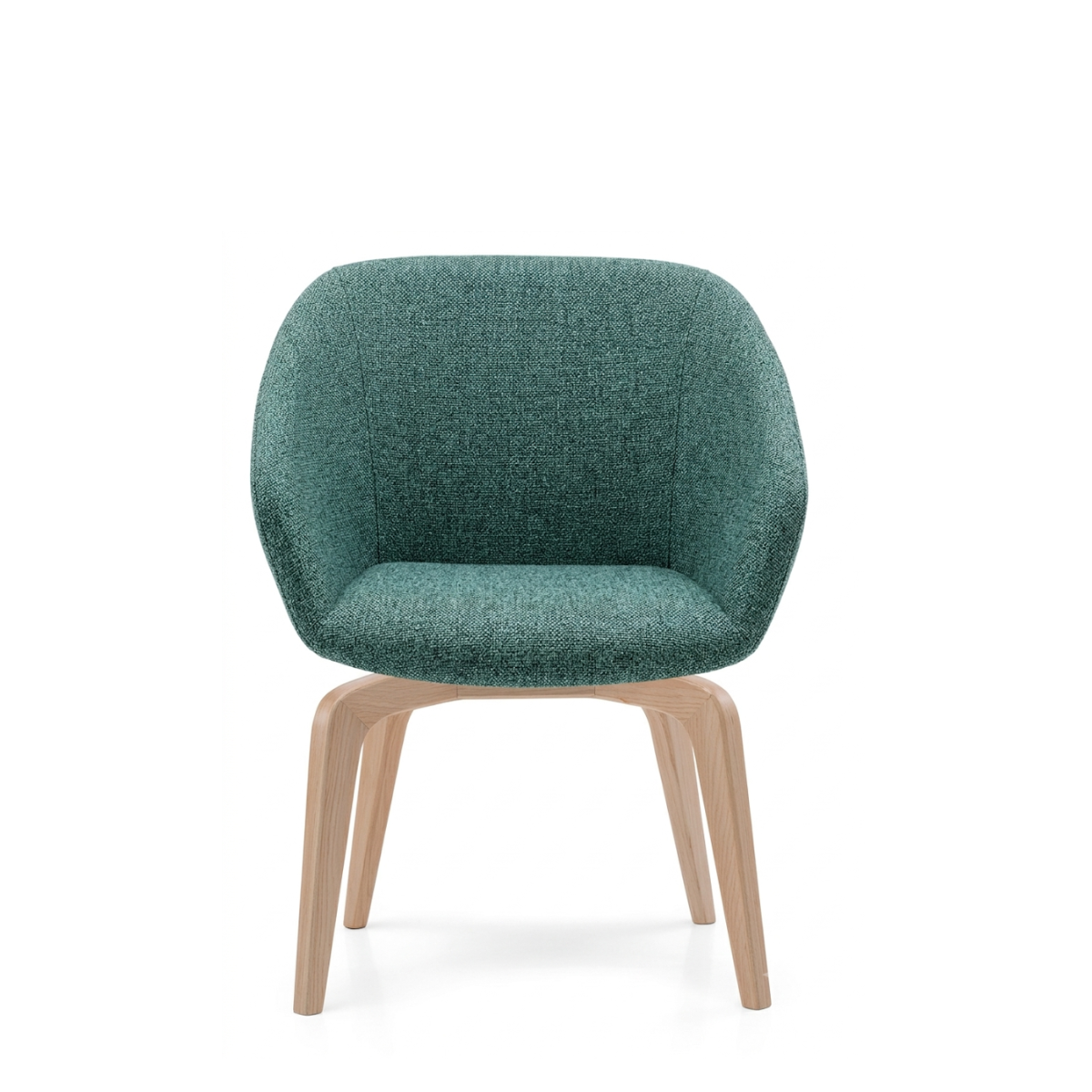 Silla Breck Base Madera Natural