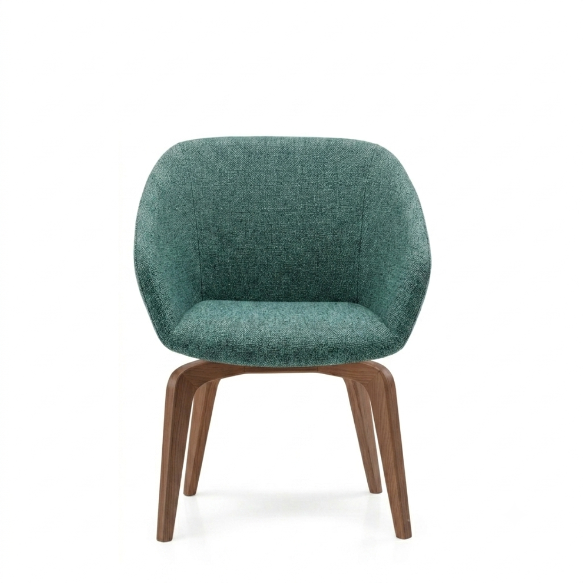 Silla Breck Base Madera Nogal