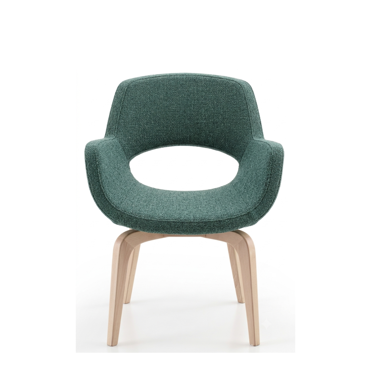 Silla Contract Kira Base Madera