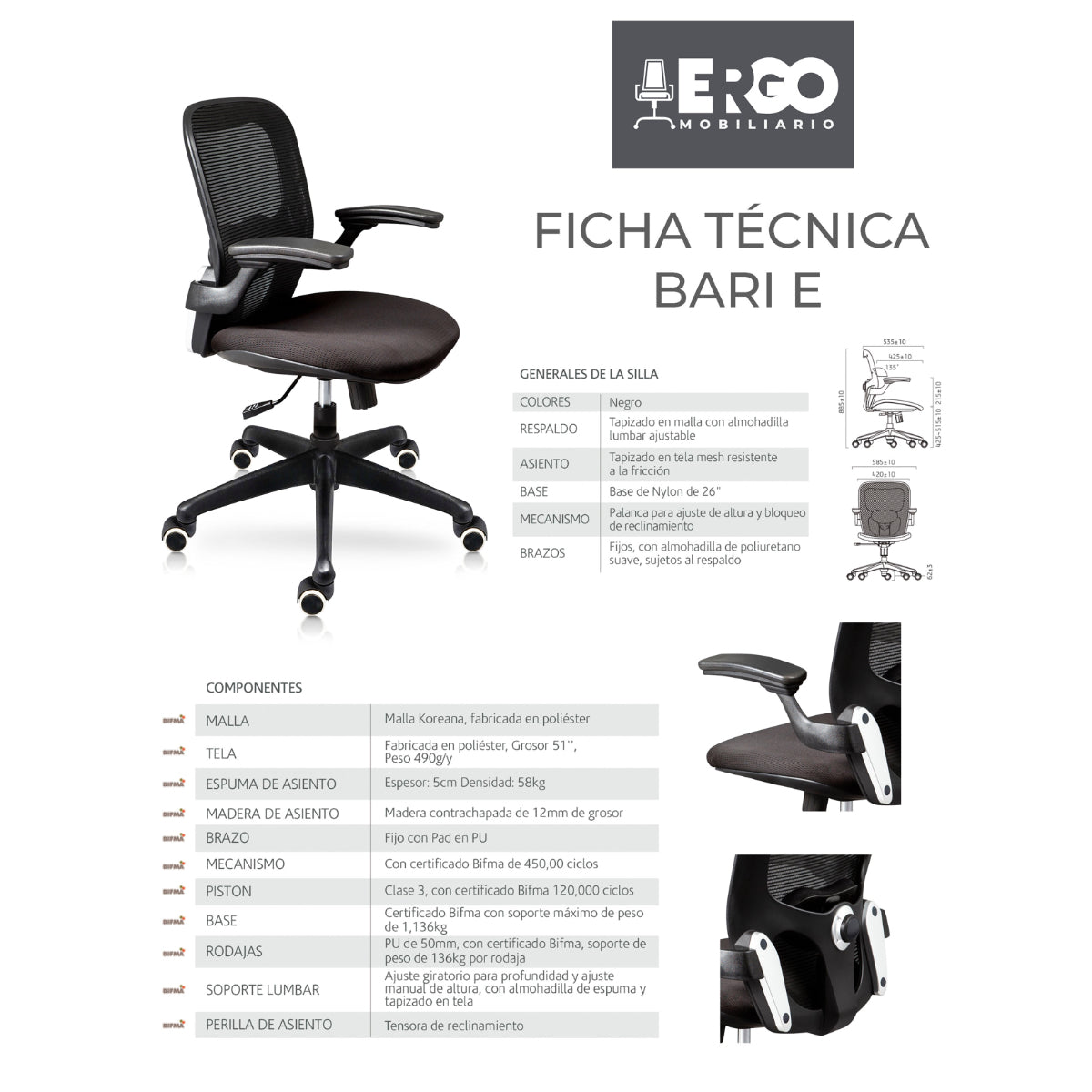 Silla Directiva Bari E