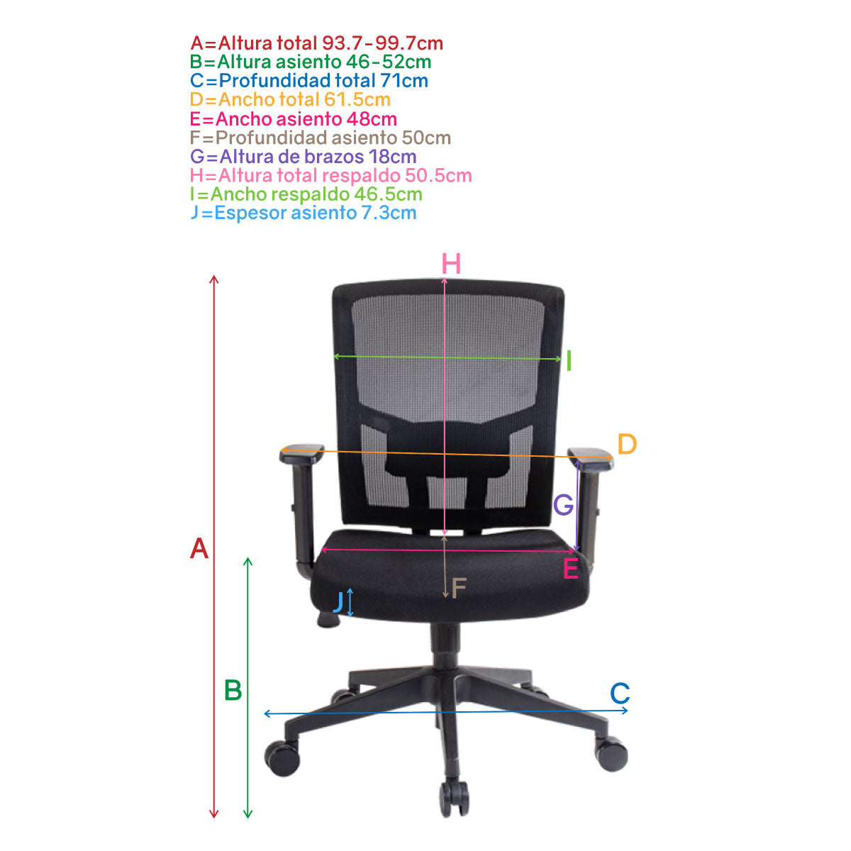 Silla Ejecutiva Caselli