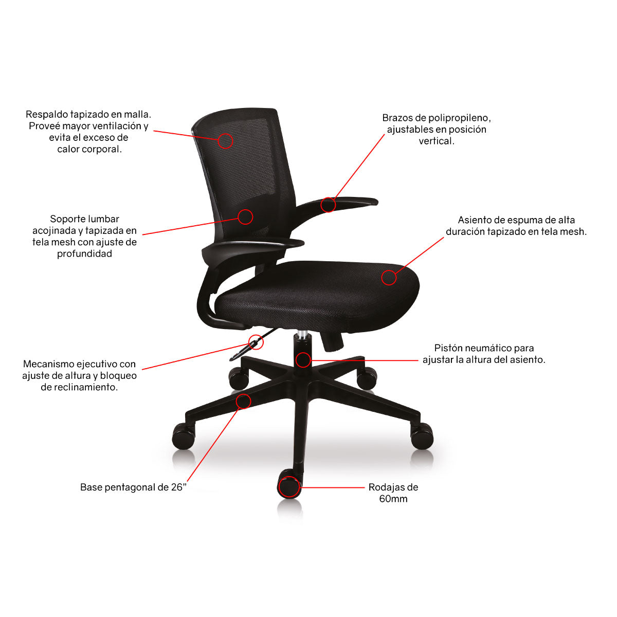 Silla Ejecutiva Marsala