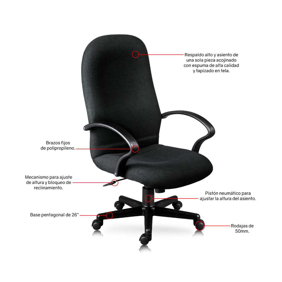 Silla Ejecutiva Treviso