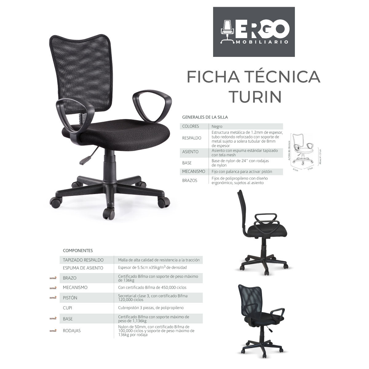 Silla Operativa Turin