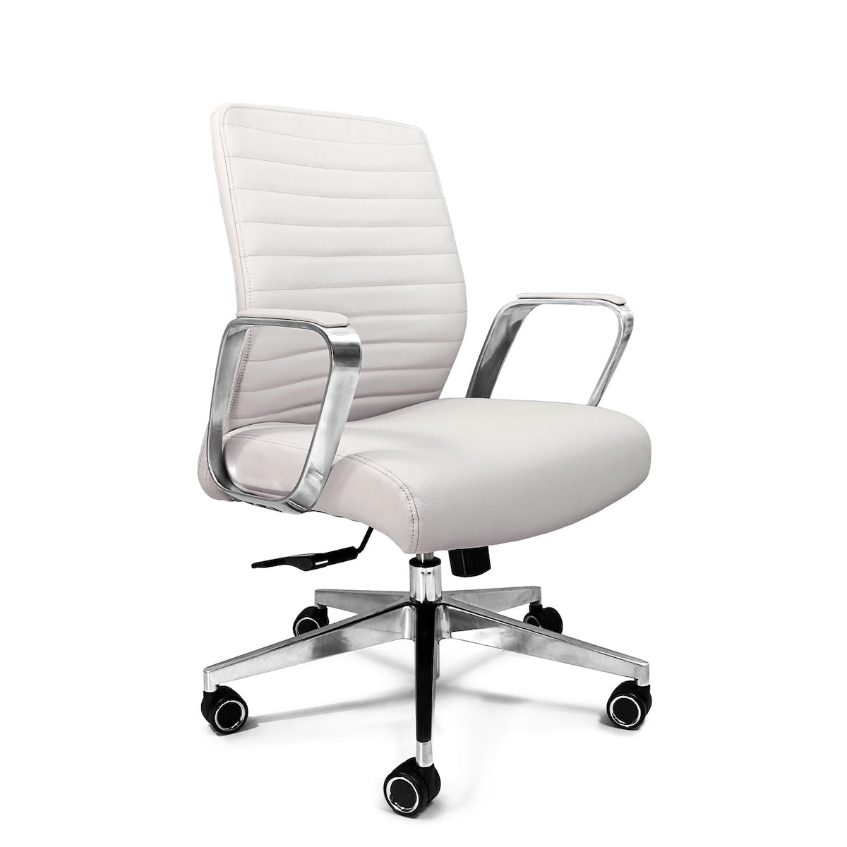 Silla de Piel Directiva Boloña Baja