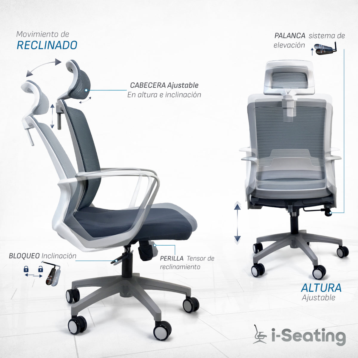 Silla de oficina Ejecutiva Civita C