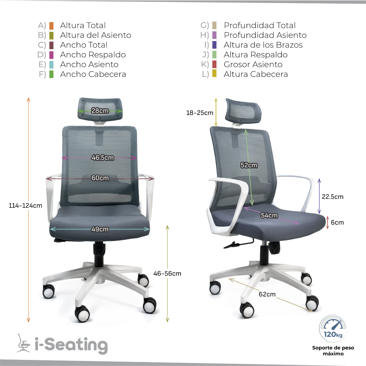 Silla de oficina Ejecutiva Civita C