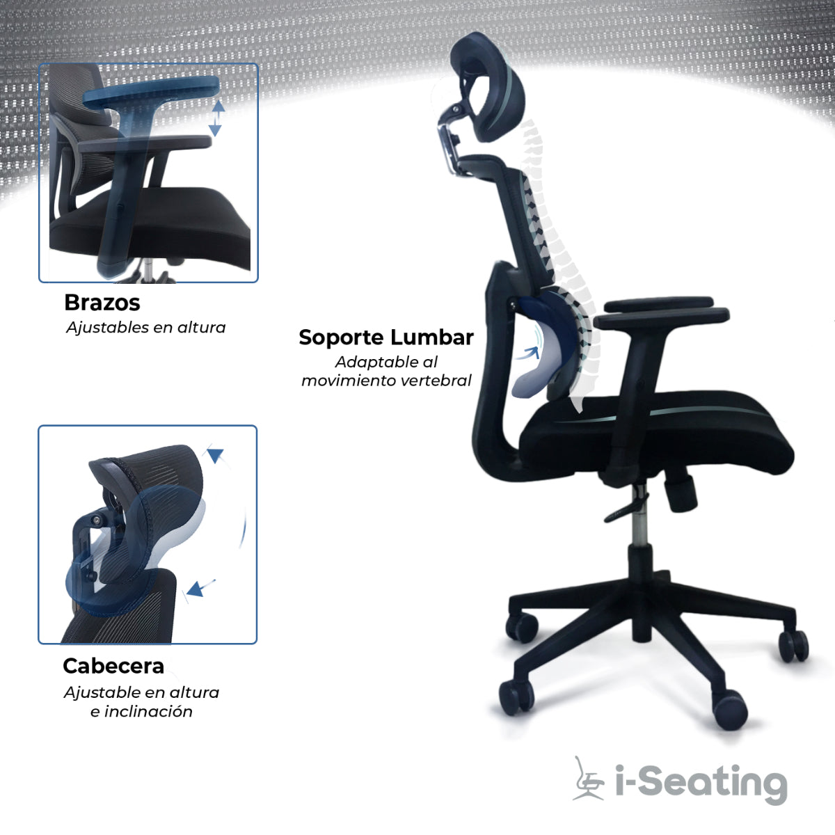 Silla de oficina Ejecutiva Parma C