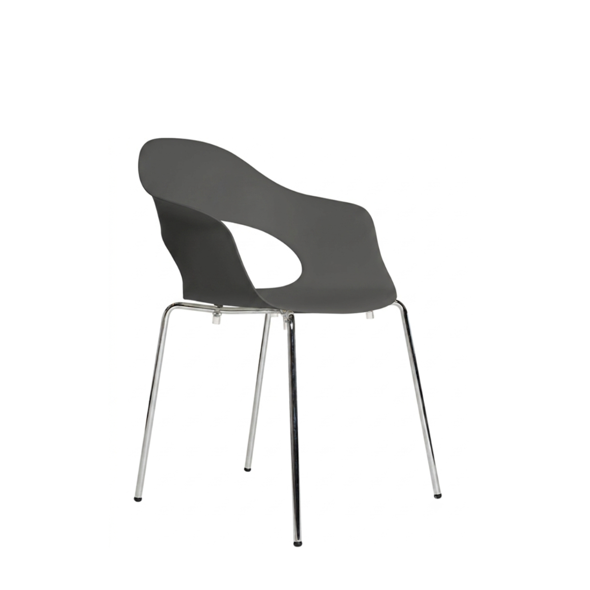 Silla para comedor Lady B Cromo