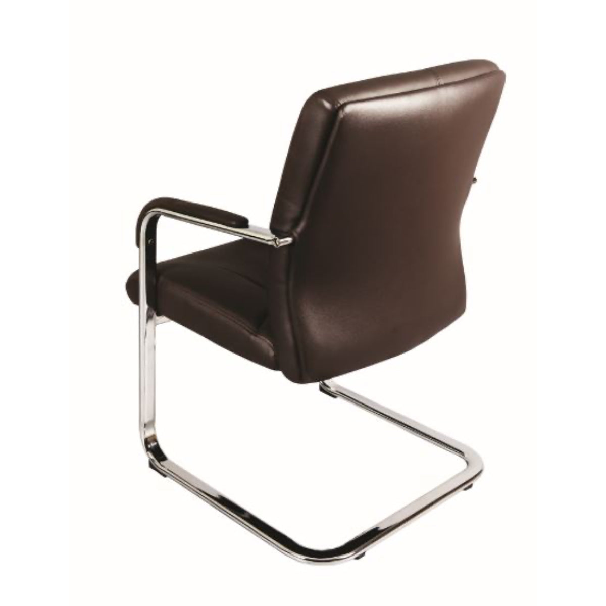 Silla tapizada en piel Directiva Montefalco VCH