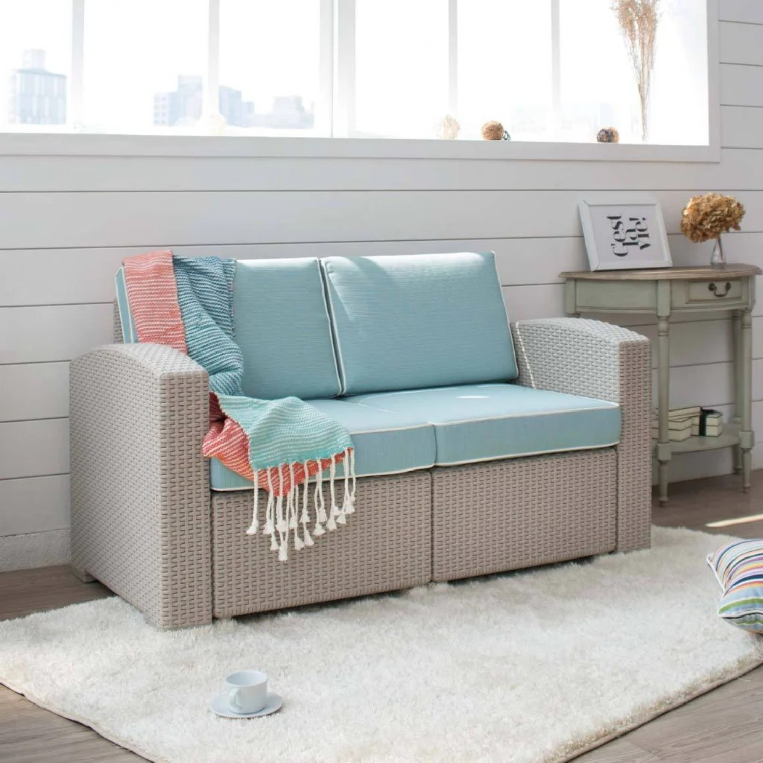 Sillón de exterior 2 plazas ER-7023LC Magnolia