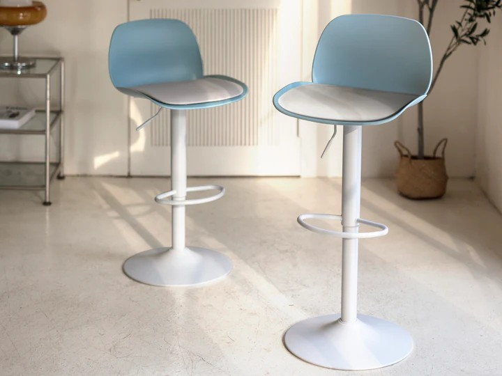 Banco alto para barra tapizado ER-7216 Koln