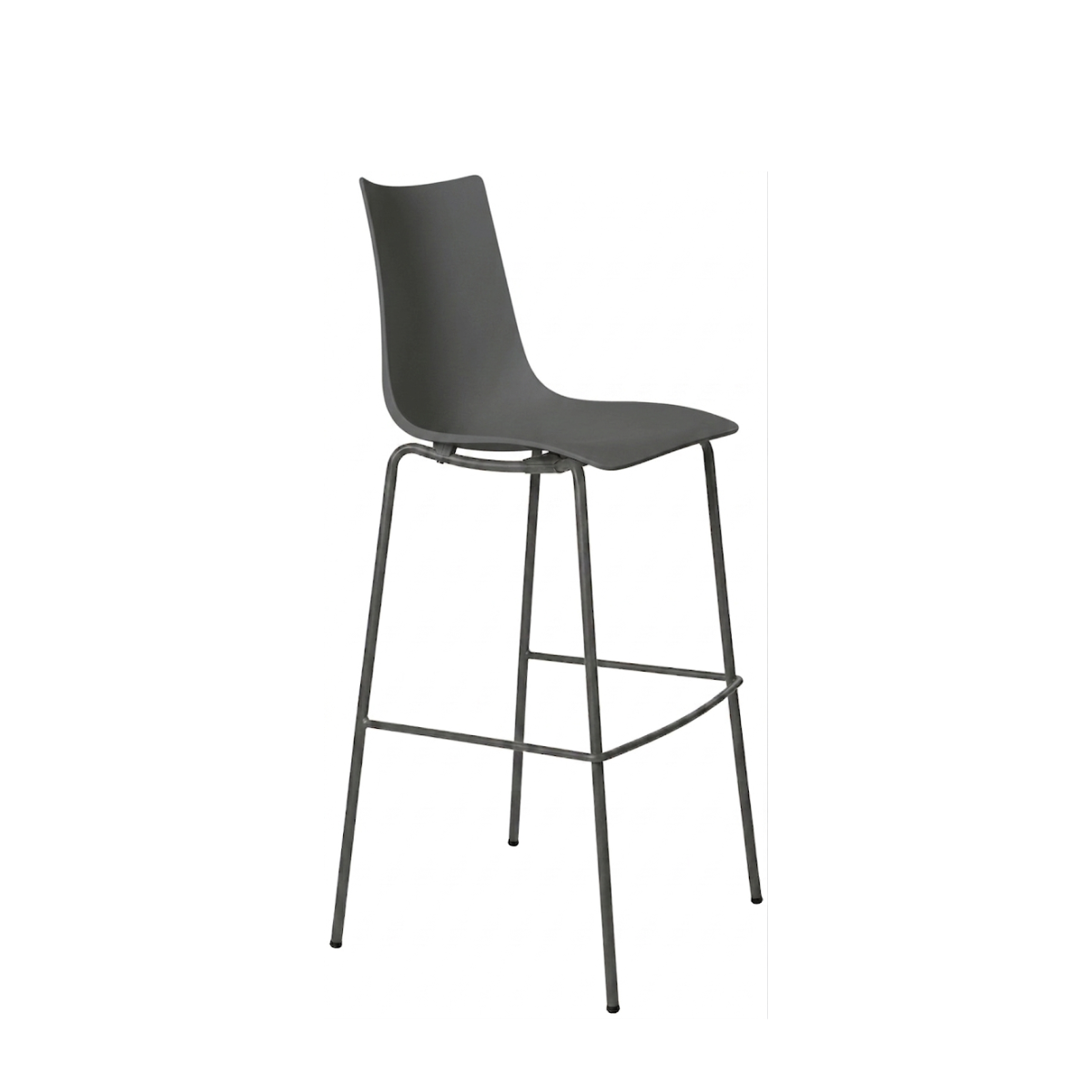 Banco Alto Zebra Base Antracita