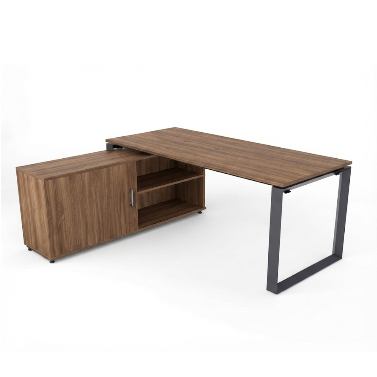 Escritorio Tri sobre credenza