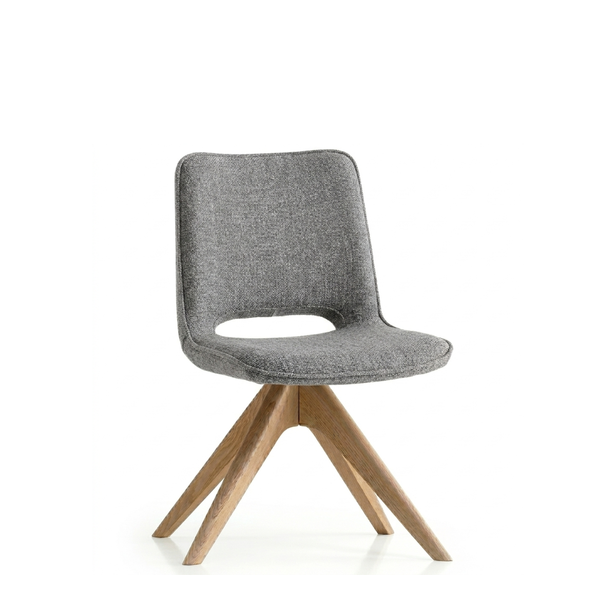 Silla Amyopen Base Madera natural