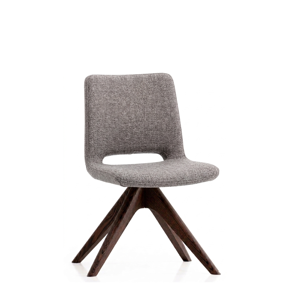 Silla Amyopen Base Madera wenge