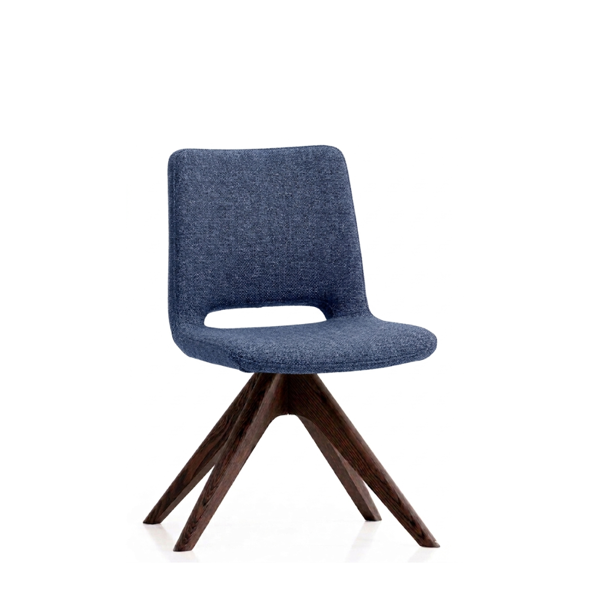 Silla Amyopen Base Madera wenge