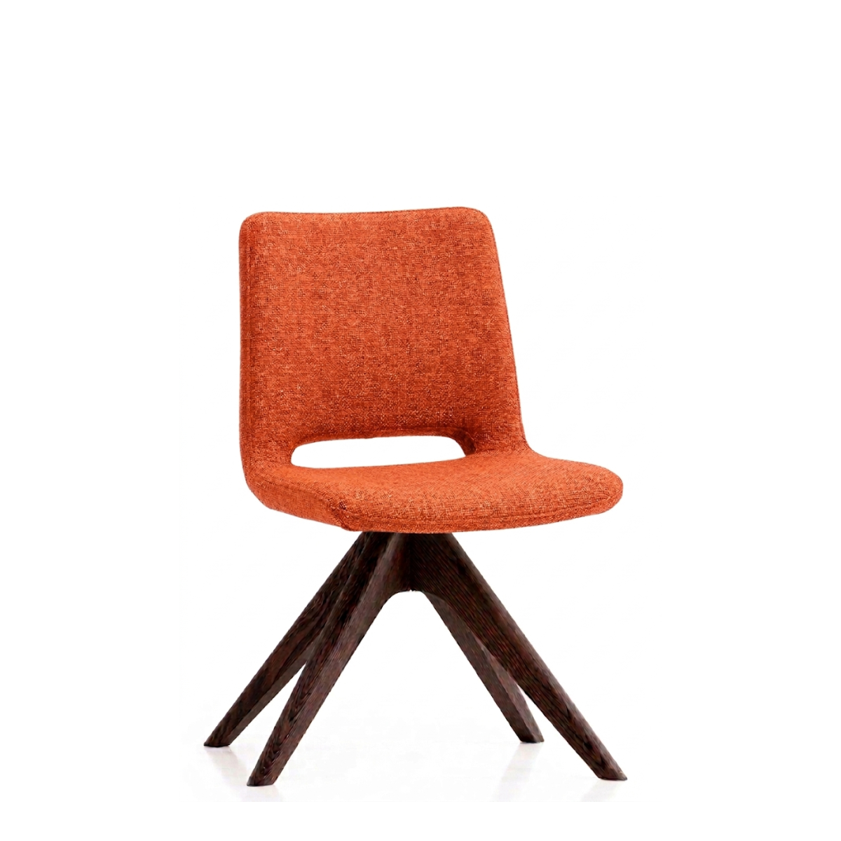 Silla Amyopen Base Madera wenge