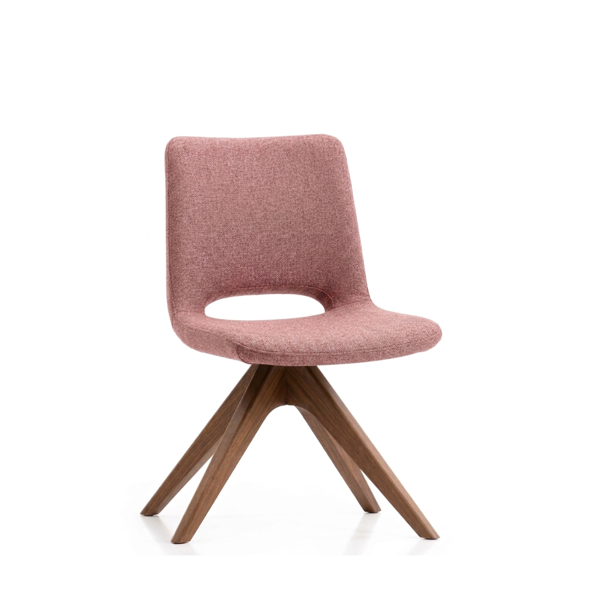 Silla Amyopen Base Madera nogal