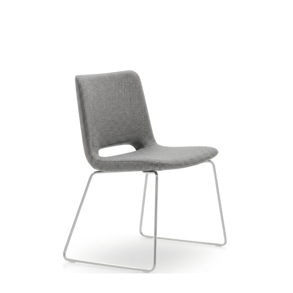 Silla Amyopen Base Cromada Trineo