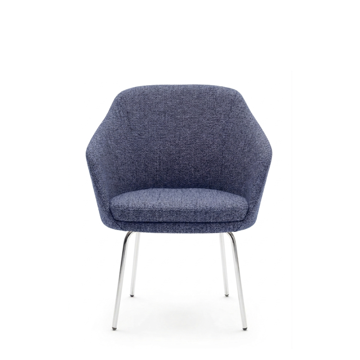 Silla Annette Base cromada Cuatro Puntas