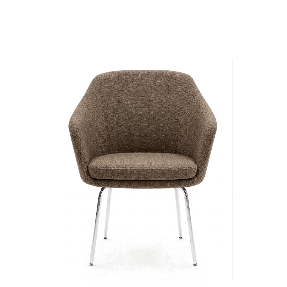 Silla Annette Base cromada Cuatro Puntas