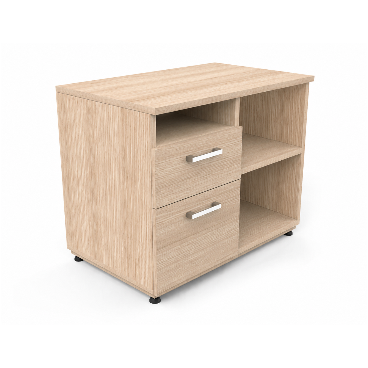 Credenza con pedestal y cajones