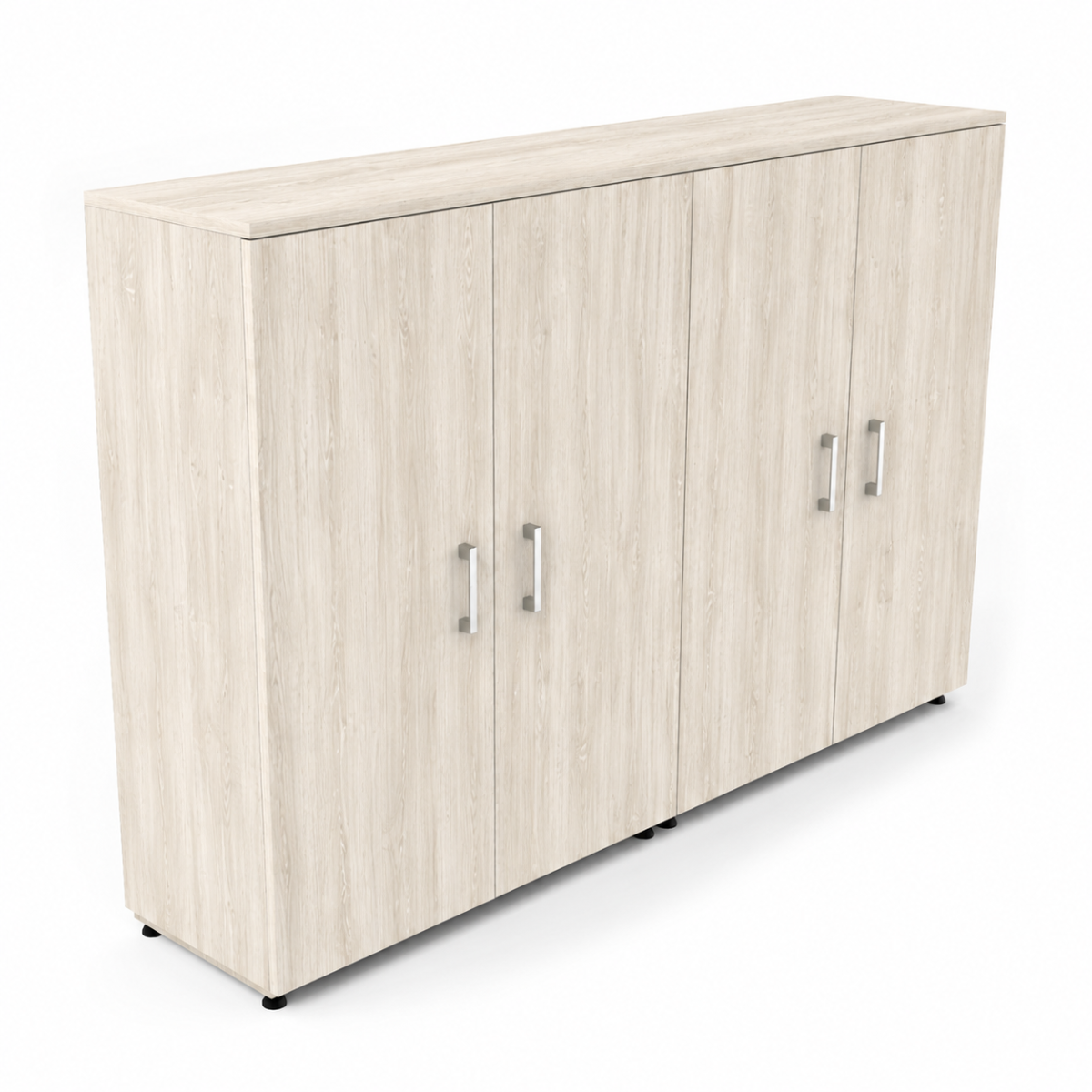 Librero bajo con puertas