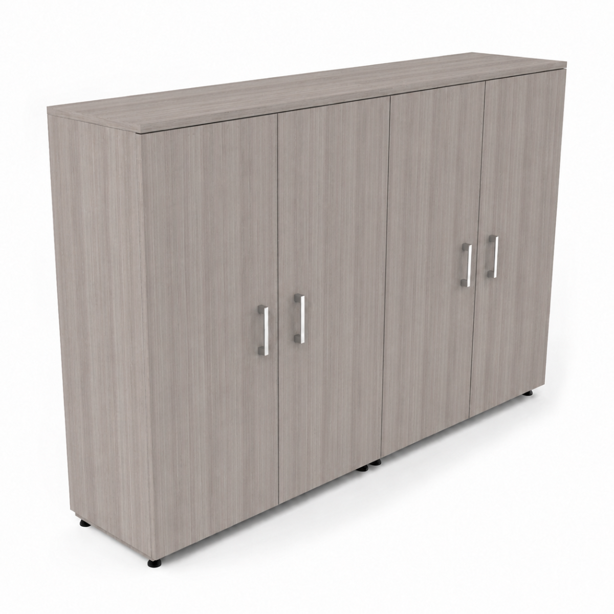Librero bajo con puertas