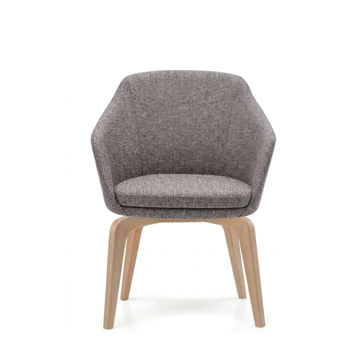Silla Annette Base Madera Natural