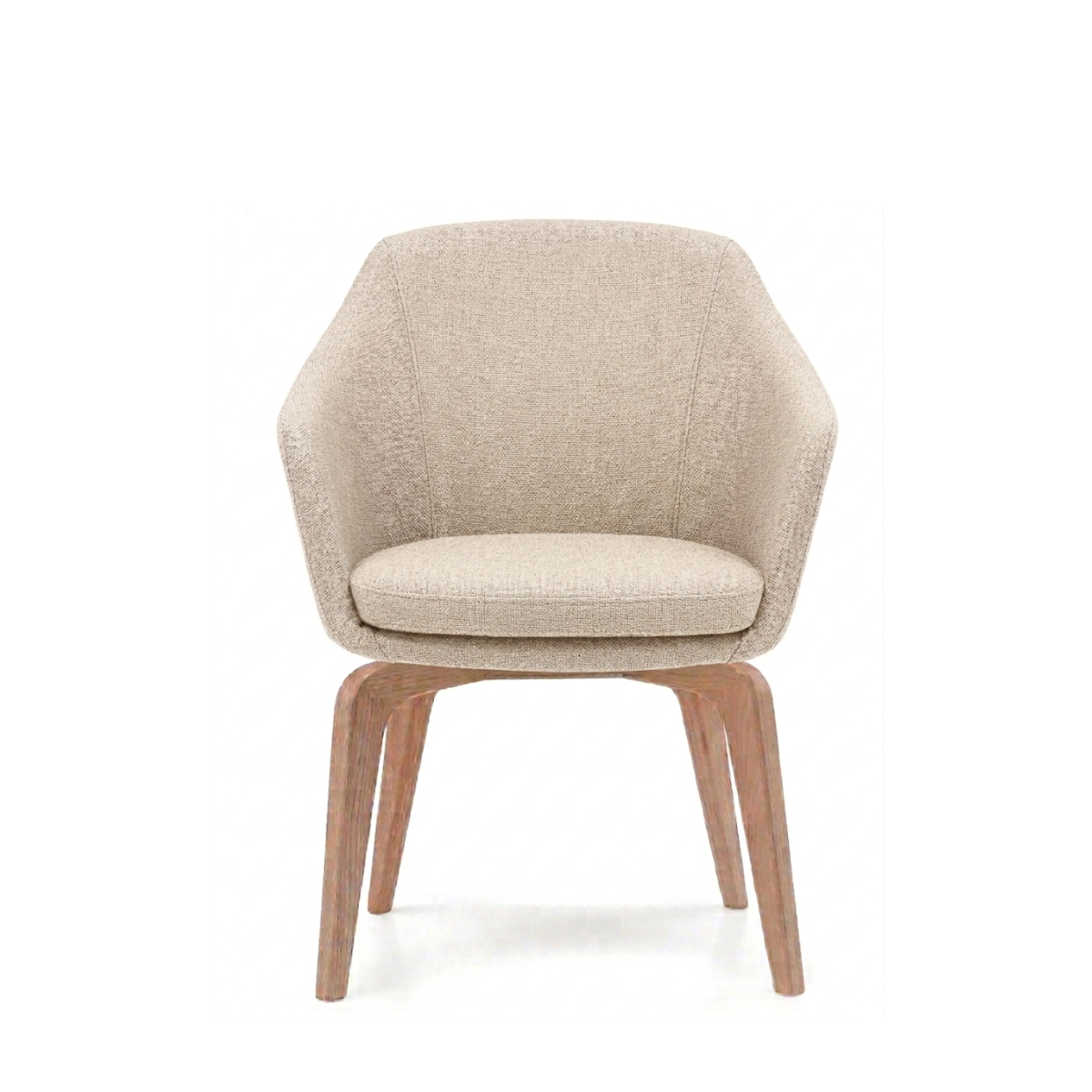 Silla Annette Base Madera Natural