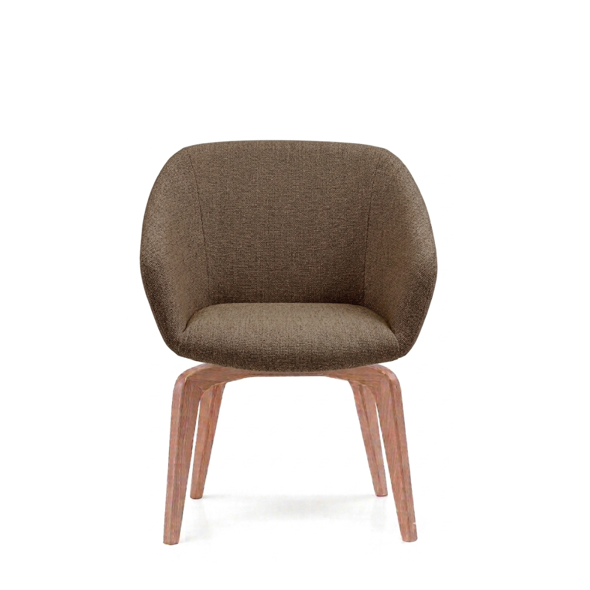Silla Breck Base Madera Natural