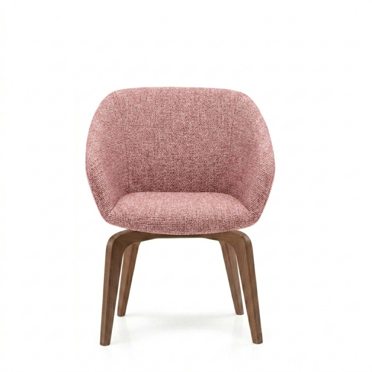 Silla Breck Base Madera Nogal