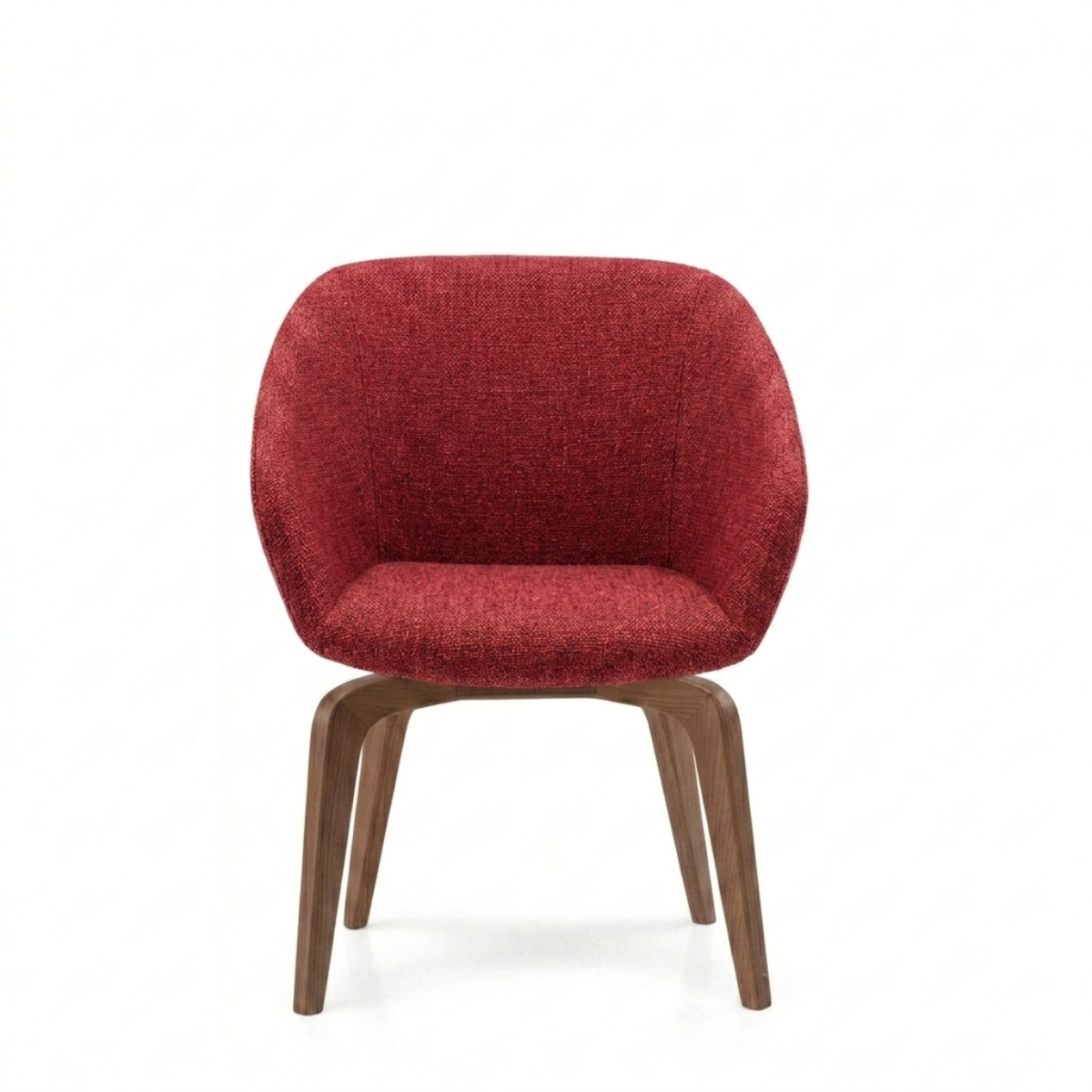 Silla Breck Base Madera Nogal